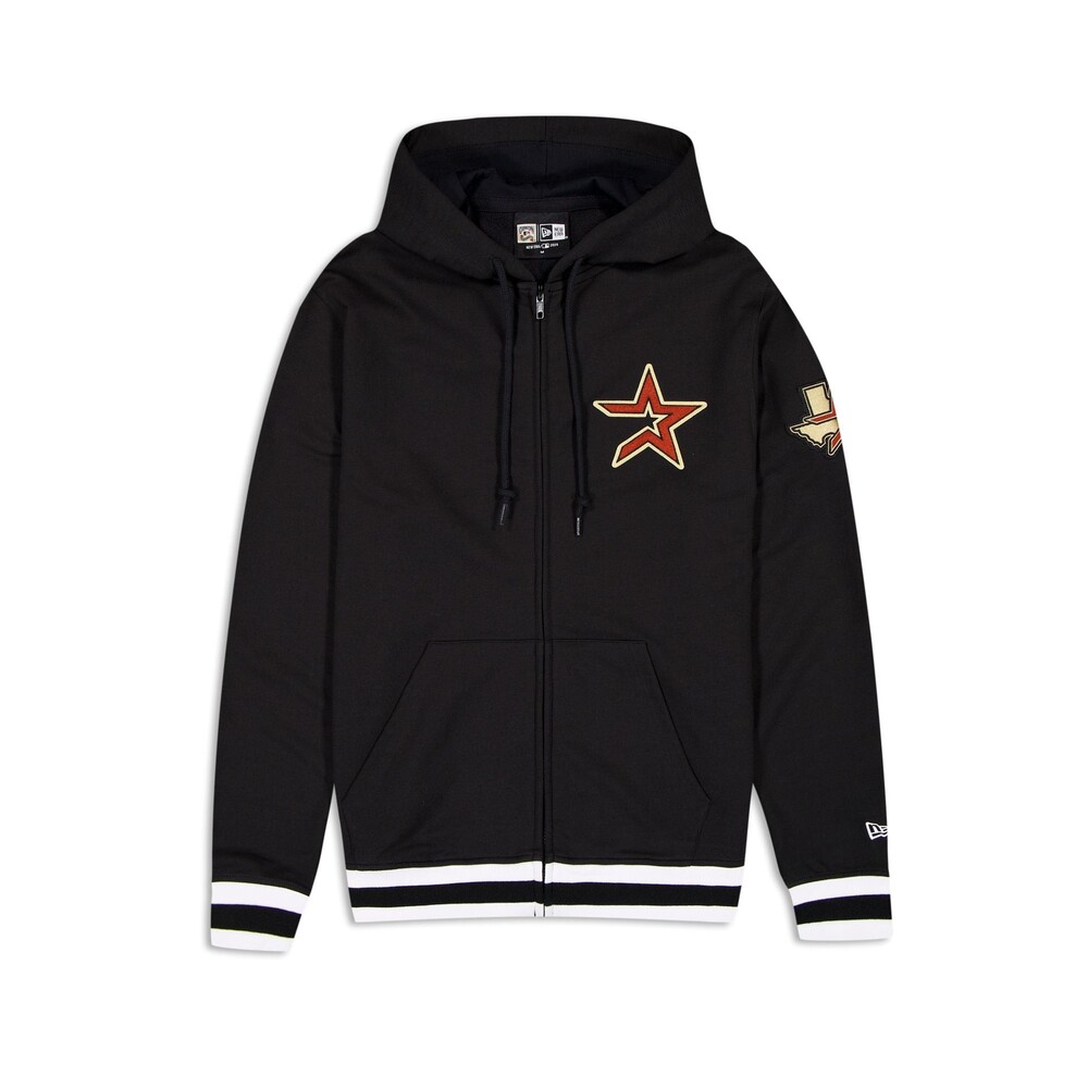 New Era Houston Astros Coop Logo Select Full-Zip Hoodie - Size M
